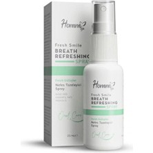 Homm Bitkisel Hanon Nefes Tazeleyici Ağız Spreyi 25 ml Ekstra Ferah Nefes Sağlayan Ferah Koku