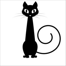 Technopa KEDİ FOLYO STİCKER - 160cm Uzunluk