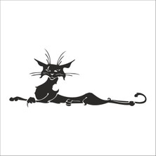 Technopa KEDİ FOLYO STİCKER - 60cm Uzunluk