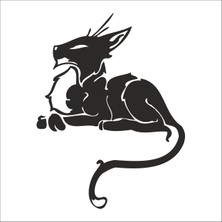 Technopa KEDİ FOLYO STİCKER - 60cm Uzunluk