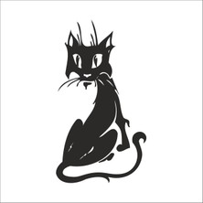 Technopa KEDİ FOLYO STİCKER - 100cm Uzunluk