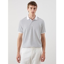 Lc Waikiki Yeni Sezon Polo Yaka Çizgili Erkek Tişört
