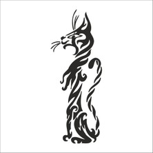 Technopa KEDİ FOLYO STİCKER - 50cm Uzunluk