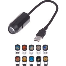 Upway 10’u 1 Arada Gezegen ve Ay Projektörü - Eğitici Hd Gece Lambası