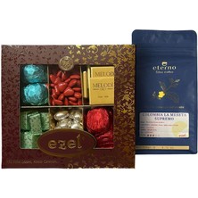 Eterno Colombia Filtre Kahve Çekirdeği 250G & Premium Çikolata Seti