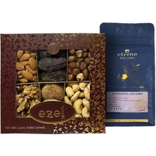 Eterno Ethiopia Sidamo Öğütülmüş Filtre Kahve 250G & Doğal Kuruyemiş Seti