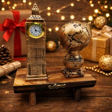 Dekoratif London Saat Kulesi Biblo – Şık Masa Üstü ve Raf Dekorasyon Aksesuarı
