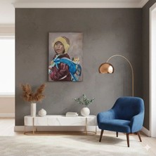 Eski Yeni Antik El Yapımı Yağlı Boya Tablo (50×70 Cm)