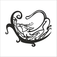 Technopa KEDİ FOLYO STİCKER - 60cm Uzunluk