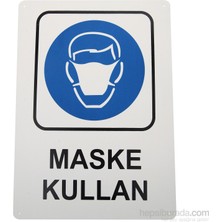Maske Kullan (Kod 410) 25X35 Cm