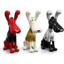 HypAirs Polyester Sevimli Köpek Figürü