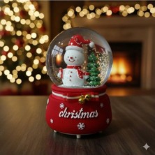 Eski Yeni Antik Yılbaşı Kar Küresi Mega Boy