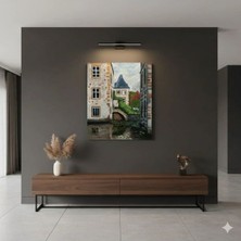 Eski Yeni Antik El Yapımı Yağlı Boya Tablo (60×70 Cm)