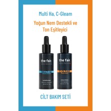 The Fair the fair.Yoğun Nem Destekli ve Ton Eşitleyici Vegan Cilt Bakım Seti