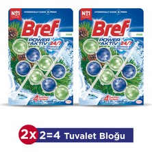 Bref Wc Power Aktiv Duopackkatı Tuvalet Bloğu Çam 2'li