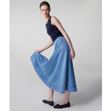 İpekyol Denim mix elbise IS1260002224629