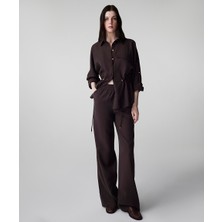 İpekyol Elastik bel wide leg fit pantolon IS1260003156074