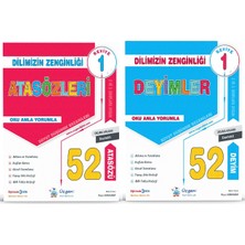 Üçgen Yayınları Üçgen 2026 2. Sınıf Dilimizin Zenginliği Atasözleri + Deyimler 1. Seviye Seti 2 Kitap