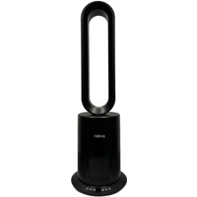 Haibrag Tp-09 Pro (4’ü 1 Arada) – Isıtma, Soğutma, Hepa Filtre & Hava Temizleme Kanatsız Zemin Tipi Fan (Siyah)