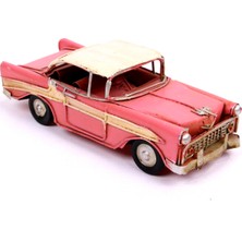 Beha Mini Metal Dekoratif Chevrolet Nostaljik Araba 17 cm El Yapımı Şık Aksesuar