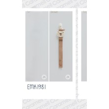 Caramell My Baby Kumsal Basic Ayıcık Desenli Emzik Askısı 1981