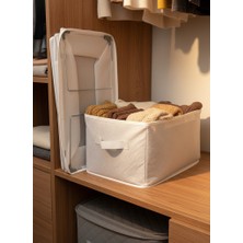 1 Adet Tela Çelik Dolap Içi Düzenleyici 45X25X20 Raf Düzenleyici Saklama Katlanabilir Kıyafet Organizeri