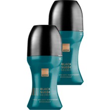 Avon Black Suede Secret Erkek Roll-On 50 ml İkili Set