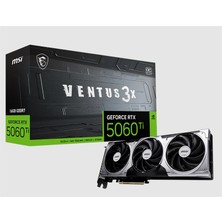 MSI Msı Geforce RTX5060TI 16G Ventus 3x Oc 16GB Gddr7 128BIT 1xhdmı 3xdp Ekran Kartı