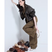İpekyol Ince Kuşaklı Wide Leg Pantolon IS1260003138177