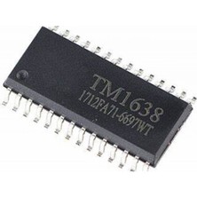 Motorobit TM1638 Sop-28 Smd 7-Segment Display Entegresi