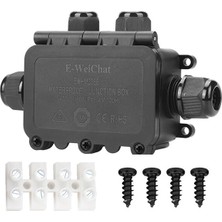 Weichat EW-M2068-4TA 4-Yollu Su Geçirmez Kablo Bağlantı Kutusu