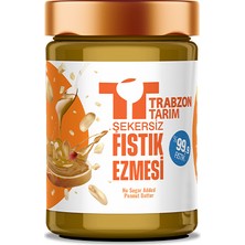 Trabzon Tarım Şekersiz %99.9 Fıstık Ezmesi (Parçacıklı) 300G