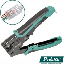Proskit CP-342 EZ-RJ45/RJ11/RJ12 Cat5 Cat6 Konnektör Sıkma Pensesi