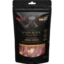 Indispensablely Snackies Tatlı Patatesli Ördek Göğsü Tahılsız Köpek Ödül Maması 1 Adet 170 gr