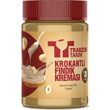 Trabzon Tarım Krokantlı Fındık Kreması (%35 Fındık)  320GR