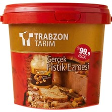 Trabzon Tarım Şekersiz %99.9 Fıstık Ezmesi (Parçacıklı) 1 kg