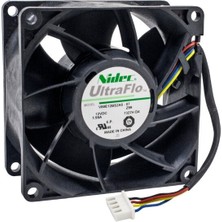 Nidec 80X80X38MM 12V 1.95A Fan 4 Kablolu - V80E12BS2A5-07