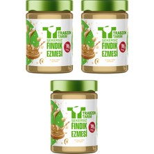 Trabzon Tarım Şekersiz %99.9 Fındık Ezmesi  300G x 3 Adet