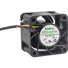 Nidec 40X40X28MM 12V 0.40A Fan 3 Kablolu - W40S12BGA5-53
