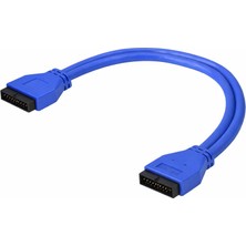 Motorobit USB 3.0 19-Pin Anakart Uzatma Kablosu Erkek-Erkek