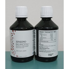 Zinzino Balanceoil Omega 3 ve D Vitamini Içeren Greyfurt ve Limon Aromalı Takviye Edici Gıda 300 ml 2 Adet