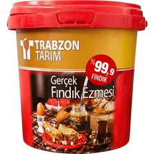 Trabzon Tarım Şekersiz %99.9 Fındık Ezmesi (Parçacıklı) 1 kg
