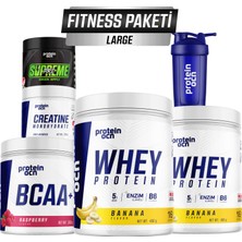 Proteinocean Fitness Paketi Large - Muz Ahududu