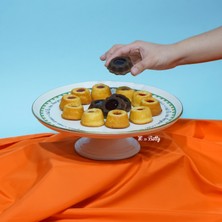 Miss Betty Mon Amour Porselen Kapaksız Kek Fanusu