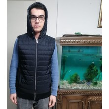 Rainfashion Kapşonlu   Kapitoneyelek