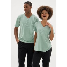 Kly Sevgililer Günü Valentine's Day Yeni Sezon Konsept Kadın Erkek 2 Li Pijama Takımı Çiftlere Özel