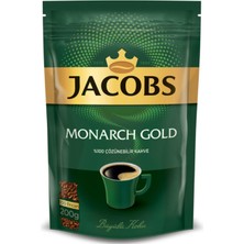 Jacobs Monarch Gold Granül Kahve 200 gr Türkiye Menşeli Yoğun Aroma ile Lezzetli Kahve