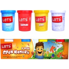 Let's Lets Oyun Hamuru Tekli 2 Farklı Renk