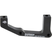 SHIMANO 203Mm Arka Disk Adaptörü SM-MA203 Siyah Renkli Hafif Alüminyum Yapı