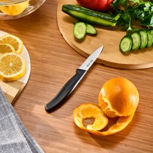 Karaca Dr. Inox Soyma Bıçağı 19 cm Siyah